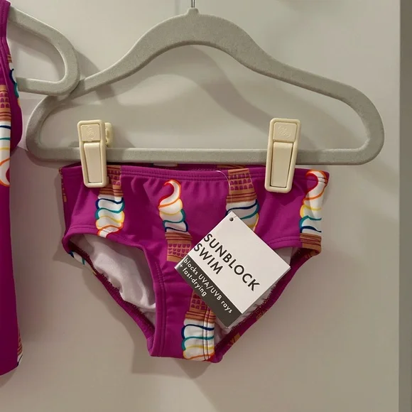 NWT Hanna Andersson Swimsuit - Size 3 - Picture 6 of 10